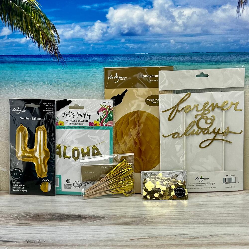 Gold Party Pack